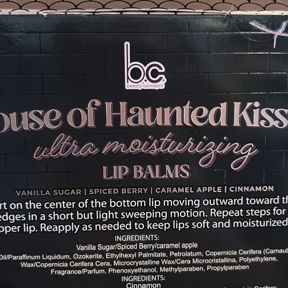 Lip Balms House of Haunted Kisses NEW